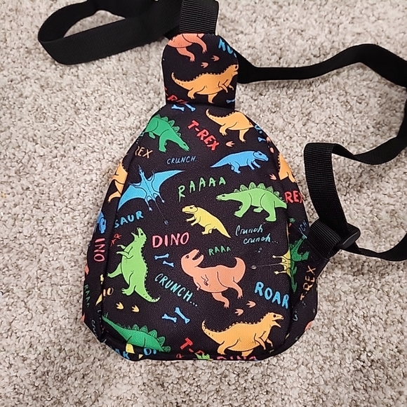 Kids Dinosaur Crossbody multicolor with adjustable strap - Picture 3 of 5